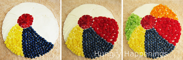 фрукты на корже